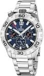 Festina Herrenuhr Chronograph aus Edelstahl 316L | Quarzuhr, Kalender,