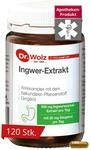 Dr. Wolz Ingwer-Extrakt &ndash; 500 mg Ingwerwurzel mit Gingerol, 120 Kapseln