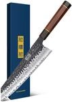 HOSHANHO 23 cm Japanisches Kiritsuke Kochmesser, Profi Messer K&uuml;chenmesser 