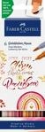 Faber-Castell 164518 - Goldfaber Aqua Dual Marker, Boho, mit Pinselspitze und