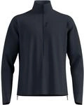 Odlo Fleecepullover Herren Grid Fleece I Midlayer mit Halbrei&szlig;verschluss I Langarm