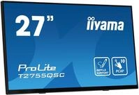 iiyama Prolite T2755QSC-B1 68,6 cm 27" IPS LED-Monitor WQHD 10 Punkt Multitouch