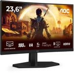 AOC C24G42E 23.6 Zoll Curved, FHD Gaming Monitor, 180Hz, VA Panel, 0.5ms MPRT,