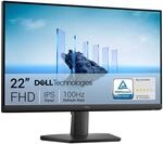 Dell 22 Monitor - SE2225HM, Full HD (1920x1080), 100Hz, VA, 5ms | VESA...