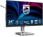 Philips 24B2U4301-24 Zoll Full HD Monitor, Lautsprecher, h&ouml;henverstellbar