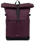 Sandqvist Icon Rolltop Laptop Rucksack 14&rdquo;, 23L, Lila, wasserabweisend, 14"