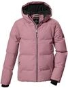 killtec M&auml;dchen Steppjacke/Winterjacke mit Kapuze KOW 357 GRLS QLTD JCKT, puderrosa,