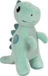 small Foot Kuscheltier Dinosaurier gr&uuml;n &bdquo;Dino, 17 cm, aus Pl&uuml;sch und...
