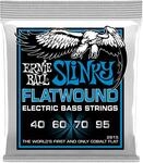 Ernie Ball Extra Slinky Flatwound E-Bass-Saiten, St&auml;rke 40-95