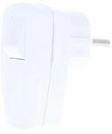as - Schwabe Winkelstecker mit Schalter - Schutzkontaktstecker mit doppeltem