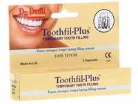 Dr. Denti Toothfil-Plus - Zahnfüllung für ausgefallene Plomben, Orange, 3...