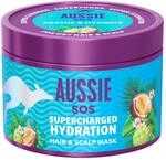Aussie SOS Supercharged Hydration Haar & Kopfhautmaske 500ml | zur Beruhigung von