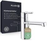 KLUDI-M3 Wasserhahn K&uuml;che 360&deg; schwenkbar, K&uuml;chenarmatur mit 1 Strahlart,