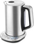 CATLER KE 550 Edelstahl Wasserkocher, 1,7 L, 2200 W, Temperaturregelung 70-100&deg;C,