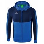 Erima Unisex Kinder Six Wings Trainingsjacke mit Kapuze