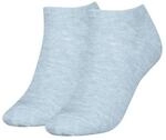 Tommy Hilfiger Damen Sneaker Sock, Light Blue Melange, 39-42 EU
