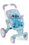 Smoby &ndash; Stitch Puppenwagen inkl. 25 cm Stitch Pl&uuml;schfigur &ndash; Ergonomischer
