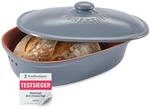 R&ouml;mertopf Brottopf aus nat&uuml;rlicher Keramik, ideal f&uuml;r die Aufbewahrung von...