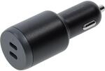 OtterBox 100W Dual USB-C Port Auto Schnellladeger&auml;t, Schwarz | Autoladeger&auml;t f&uuml;r