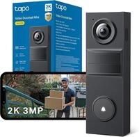 Tapo D205 Akku-Videot&uuml;rklingel | WLAN T&uuml;rklingel mit Kamera | 2K, 160&deg; Weitwinkel,