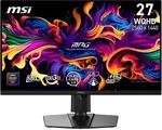 MSI MPG 271QR QD-OLED X50 Gaming Monitor 27 Zoll WQHD &ndash; Quantum Dot OLED 2560 x