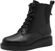 Tamaris Comfort Damen Stiefeletten zum Schn&uuml;ren Plateau, Schwarz (Black), 38 EU