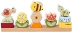 Eichhorn &ndash; Steckspiel Blumenleiste mit 13 einzigartigen Tier und Blumen...