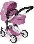 Bayer Chic 2000&reg; 2in1 Kombi Puppenwagen Linus - Jeans pink - faltbar,