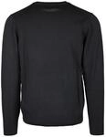 Gant Herren Classic Cotton C-Neck KLASSISCHER Baumwollpullover, Evening Blue,...