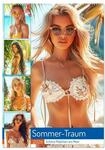 Sommer-Traum. Sch&ouml;ne M&auml;dchen am Meer (Wandkalender 2026 DIN A2 hoch), CALVENDO