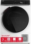SHARP KD-WNHB7S9GWD-DE W&auml;rmepumpentrockner (7 kg, EEK D), (15...