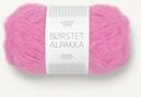 Borstet Alpakka col. 4626 pink crush ca.110 m 50 g