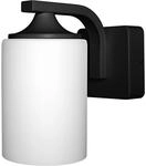 Osram Wandleuchte, ENDURA Classic, Schwarz, E27, IP43