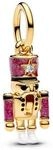 PANDORA Beweglicher Nussknacker Charm-Anh&auml;nger 763583C01 Charm Anh&auml;nger