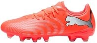PUMA Future 9 Play FG/AG WN's Damen-Fu&szlig;ballschuh, Leuchtend rot, wei&szlig;, schwarz,