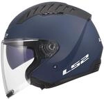 LS2, Jet Motorradhelm COPTER II SOLID Navy Blue, S