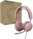 Logitech Zone Wired 2 for Business &ndash; Headset mit Ger&auml;uschunterdr&uuml;ckung und