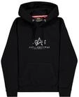 Alpha Industries Damen Basic BL Mirror Leo Hoodie, Black, XS