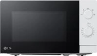 LG MS2082H Solo-Mikrowelle (20 L, 700 W) mit einfacher Bedienung, Doppel-Drehreglern