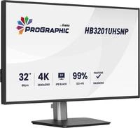 iiyama ProGraphic HB3201UHSNP-B1 4K UHD IPS Black 2.0 Monitor | 80 cm, 31.5",...