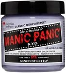 Manic Panic High Voltage Stiletto Silver Toner Classic Hair Color 118ml