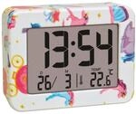 TFA Dostmann Unicorn Kinder Wecker Mini, 60.2044.41, mit Datum und...