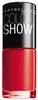 Maybelline New York Color Show Quick Dry Lack, 349 Power Red - [Stück 3]