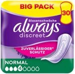 Always Discreet Inkontinenz Normal Multipack 30 Einlagen