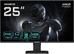 Gigabyte GS25F14 25&rdquo; FHD Gaming-Monitor - 1920 x 1080, 144Hz, 1ms, 300 cd/m&sup2;,
