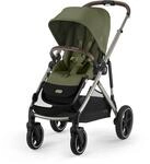 CYBEX Gold Kinderwagen GAZELLE S, ab Geburt-ca. 4 Jahre, Moss Green | Ab Geburt bis