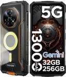 DOOGEE Fire 7 Pro Outdoor Mobile Phone Without Contract 1200LM Dual Camping Lamp AI