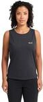 Jack Wolfskin Damen WILDTRAIL Tank TOP W T-Shirt, Phantom, X-Small