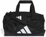adidas Unisex Training Defender Duffle Bag XSmall Duffel Bag, Black/White, One...
