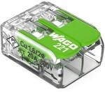 WAGO Green Range Klemme 2-Leiter I bis 4mm&sup2; I Verbindungsklemme 2 Leiter mit Hebeln